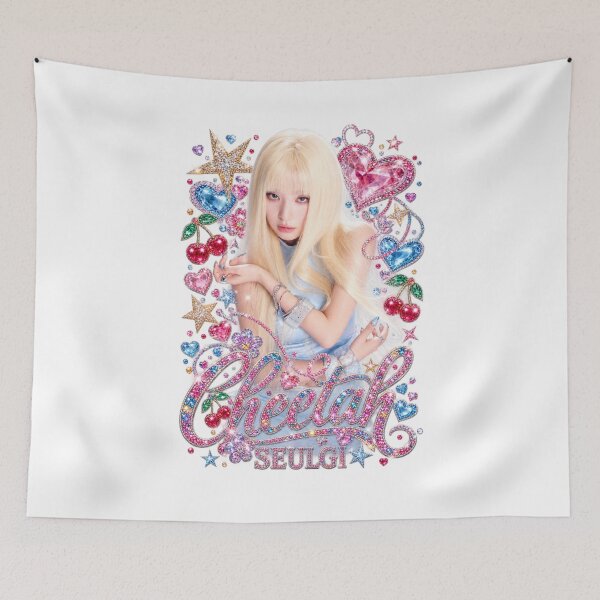 Item preview, Seulgi Cheetah Glitter Cherry Jewels designed and sold by Valereekmerch.
