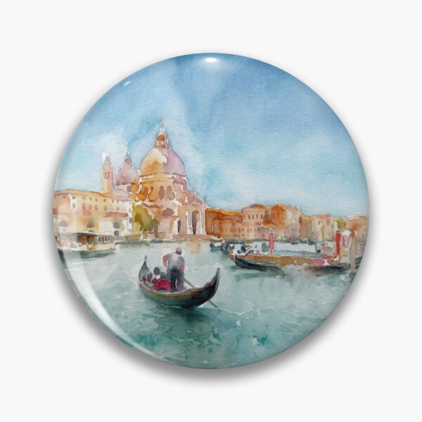 Item preview, Venice, Gondolier and Working Boats at Dock designed and sold by caracatita75.