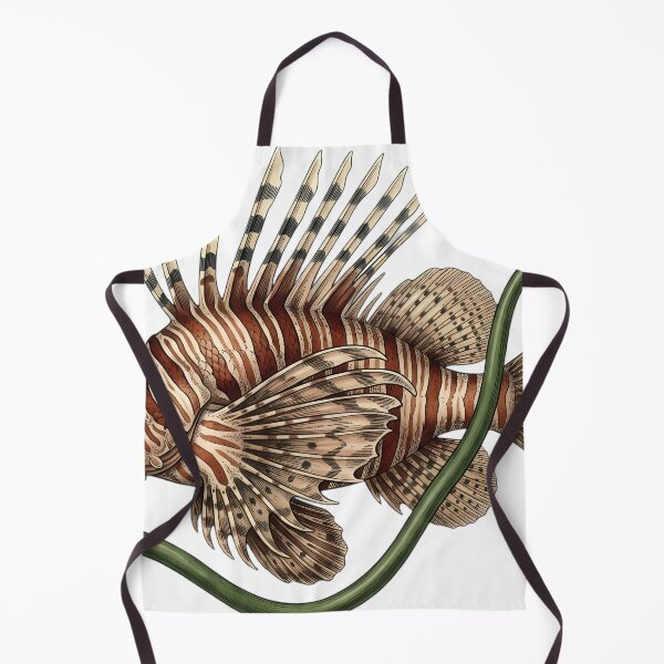 Item preview, Vintage Naturalist Lionfish — Antique Fish Art Print designed and sold by Catch333.