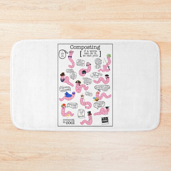 Item preview, Compost Worms designed and sold by boykin-wen.