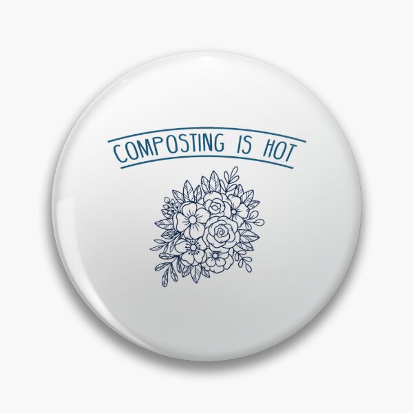 Item preview, Composting Is Hot - Flowers designed and sold by boykin-wen.