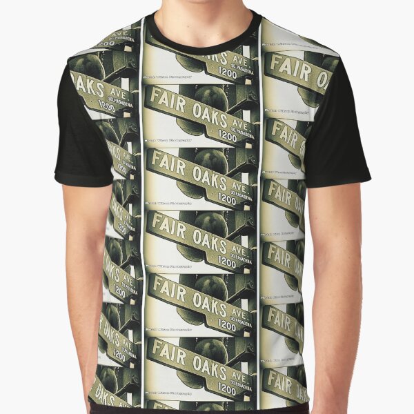 Fair Oaks Avenue1 South Pasadena CA by Mistah Wilson Photography Graphic T-Shirt