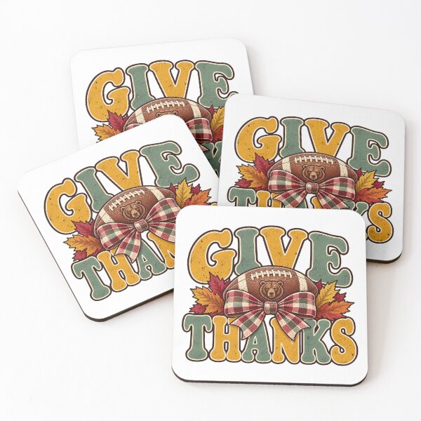 Item preview, Chicago Football Give Thanks Bear Thanksgiving Vintage designed and sold by DYALEEZ-XCR.