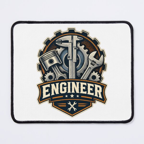 Item preview, Yes I'm a Mechanical Engineer Bold Typography Design ⭐⭐⭐⭐⭐ designed and sold by NumandisArt.