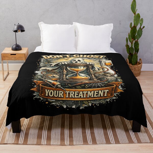 Item preview, Don’t Ghost Your Treatment – Halloween Nurse Dialysis designed and sold by Printed Mistakes.