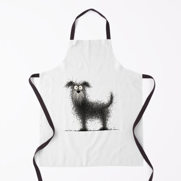 Item preview, Shaggy Scruffy Doodle Dog Illustration for Dog Lovers designed and sold by SpiritChuu.