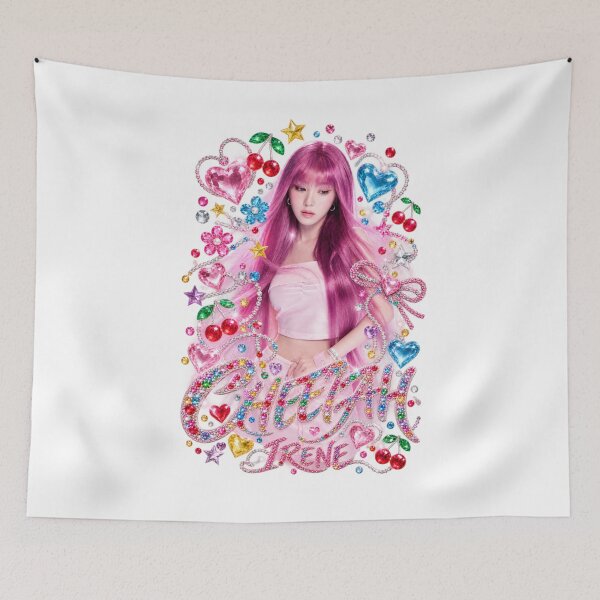 Item preview, Irene Red Velvet Cheetah Glam Sparkle Graphic designed and sold by Valereekmerch.