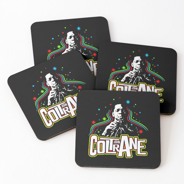 Item preview, John Coltrane Colorful Jazz Portrait designed and sold by AmaelCourt4.