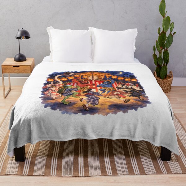 Item preview, Yokai Halloween Bon Odori Festival - Japanese Monsters Party Art designed and sold by japan-picto.