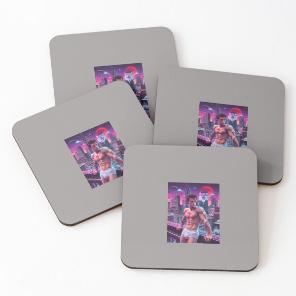 Item preview, Muscular Rooftop Actor Lookalike Print-89 designed and sold by hallahanjosi.