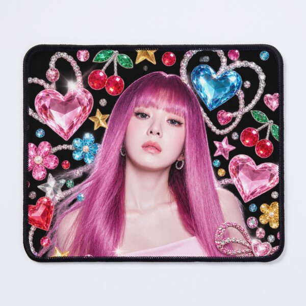 Item preview, Red Velvet Irene Cheetah Crystal Heart Art designed and sold by Valereekmerch.