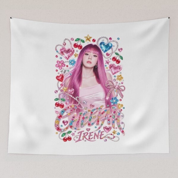 Item preview, Red Velvet Irene Cheetah Crystal Heart Art designed and sold by Valereekmerch.