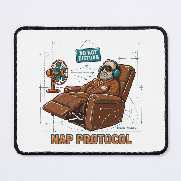 Item preview, Nap Protocol Funny Boomer Shirt designed and sold by Hearth & Hue.
