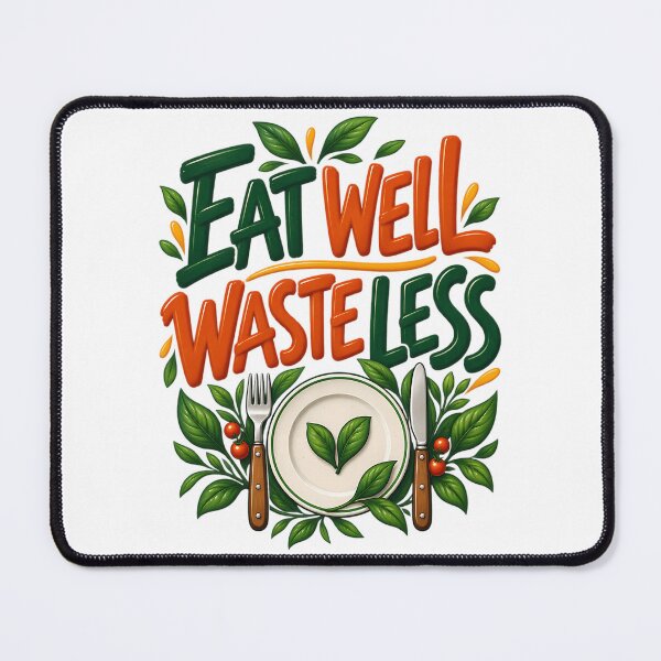 Item preview, Eat Well Waste Less Sustainable Food Lifestyle designed and sold by boykin-wen.