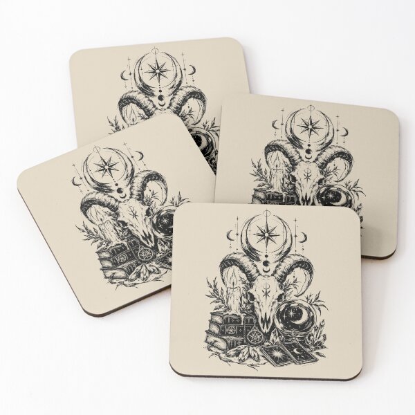 Item preview, Occultism - Mystical Skull and Celestial Relics designed and sold by bapupa.