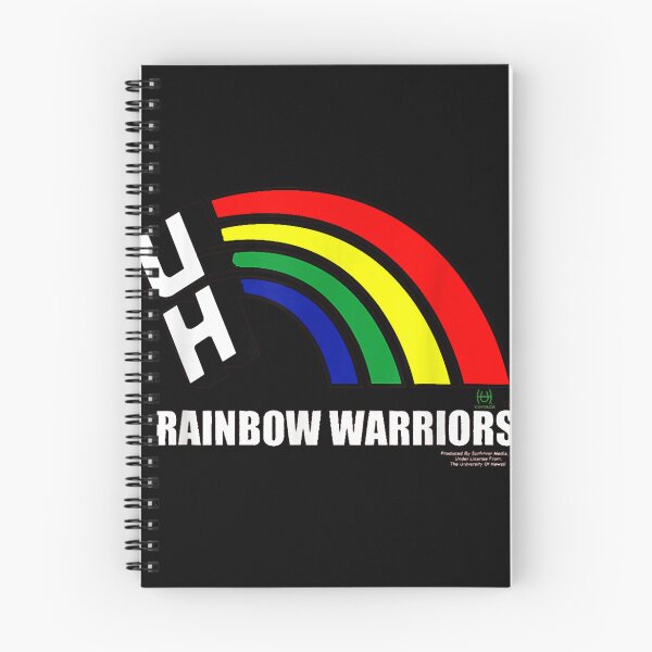 Item preview, University of hawaii hawaii rainbow warrior logo designed and sold by JohnnyMueller.