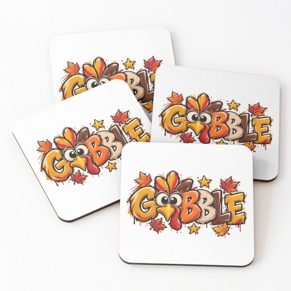 Item preview, Funny Gobble Turkey Face Graffiti Style Thanksgiving Graphic designed and sold by DYALEEZ-XCR.