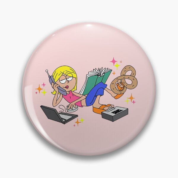 Item preview, Lizzie McGuire Animated Character Multitasking designed and sold by Moonifillst.