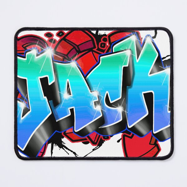 Item preview, JACK Name Graffiti Rainbow v2 – Cool Custom Street Art Gift designed and sold by BlachGallery.
