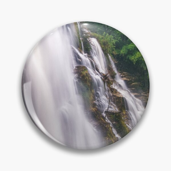 Item preview, Silk Curtain — Long Exposure Waterfall in the Jungle, Doi Inthanon Thailand designed and sold by Jomsunshine.
