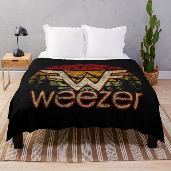 Item preview, Weezer Flying W Logo Retro Sunset Band Graphic designed and sold by InnerAssemply.