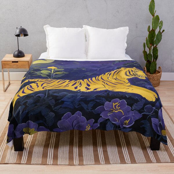 Item preview, Night Bloom Tiger Leap designed and sold by ONYX Pixee.
