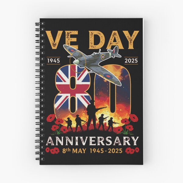 Item preview, VE Day 2025 Flag 80th anniversary 2025 V-E Day 80th designed and sold by JohnnyMueller.