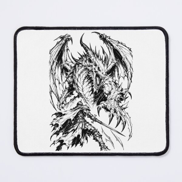 Item preview, Boss Fight - Knight Versus the Skeletal Dragon designed and sold by bapupa.