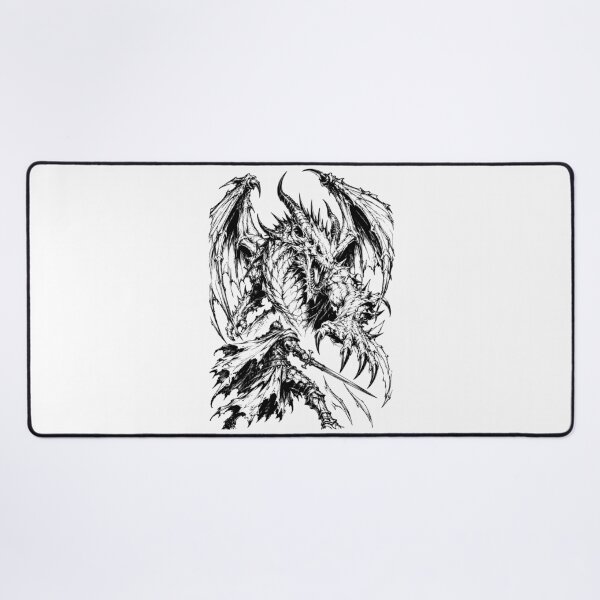 Item preview, Boss Fight - Knight Versus the Skeletal Dragon designed and sold by bapupa.
