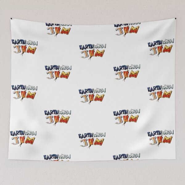 Item preview, Earthworm Jim Classic Retro Gaming Logo designed and sold by Epicfunchart.