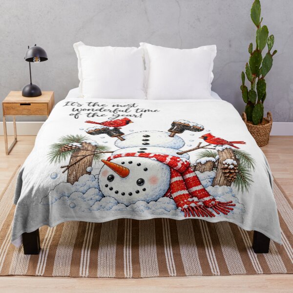 Item preview, Funny Upside Down Snowman With Red Cardinals Christmas Graphic designed and sold by DYALEEZ-XCR.