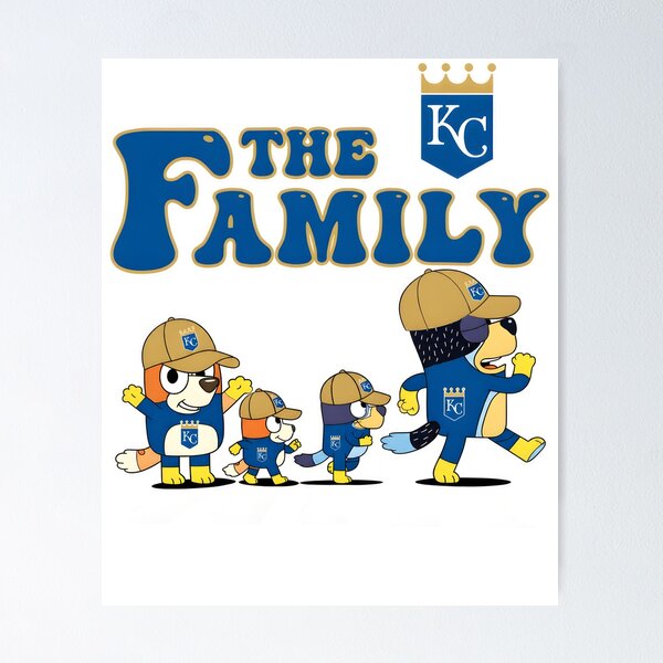 Item preview, KC Royalss Bluey Family Abbeyy Road designed and sold by Kleinpixel.