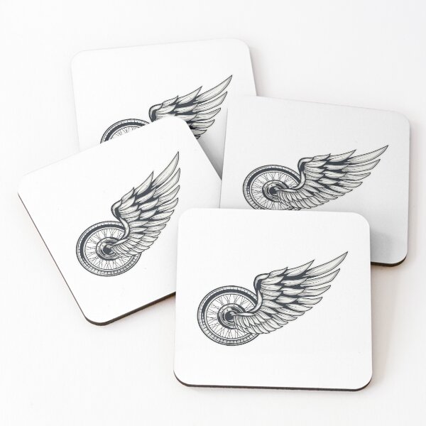 Item preview, Motorcycle Wheel With Wings designed and sold by dumas-ka.