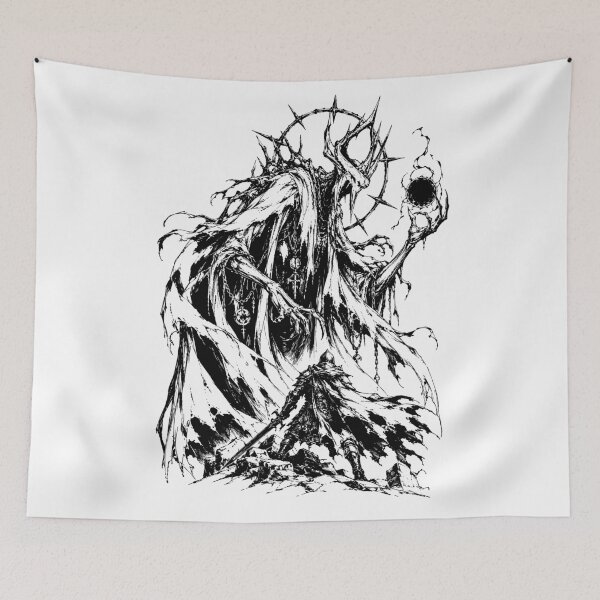 Item preview, Monochrome Wraith and Knight Duel designed and sold by bapupa.