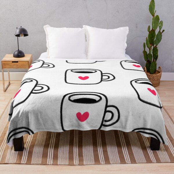 Item preview, Cute Coffee Mug with Pink Heart designed and sold by tammist.
