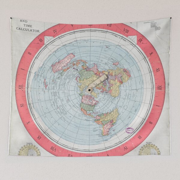 Item preview, Gleason's globe new standard map of the world designed and sold by CottonWords.