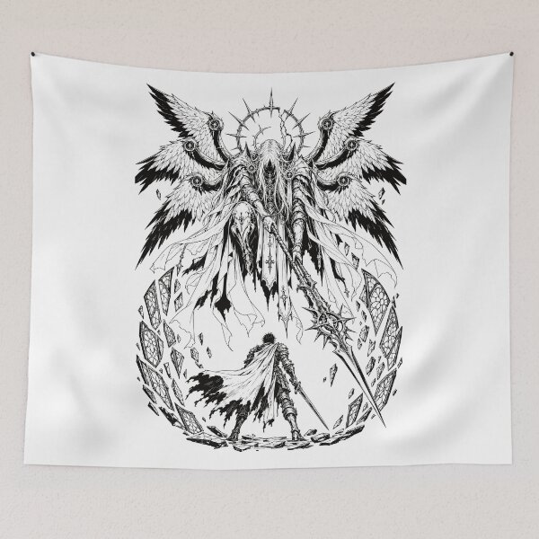 Item preview, Soulsborne - Cathedral Seraph Duel designed and sold by bapupa.