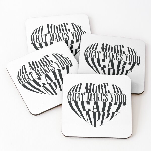 Item preview, Do More of What Makes Your Heart Happy Quote designed and sold by Design Fusion.
