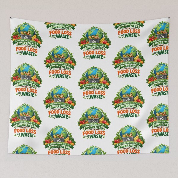 Item preview, International Day Of Awareness Of Food Loss And Waste Earth Recycling Design designed and sold by boykin-wen.