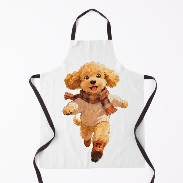 Item preview, Autumn Goldendoodle Art designed and sold by Kedspicedesign.