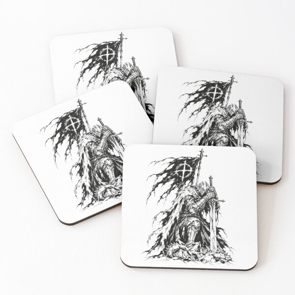 Item preview, Soulslike - Mournful Knight Beneath the Torn Banner designed and sold by bapupa.