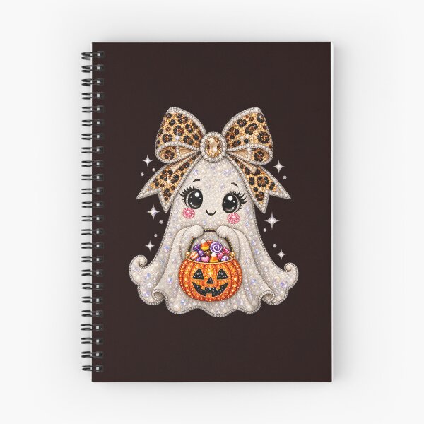 Item preview, Funny Halloween Bling Ghost Trick Or Treat Glam Spooky Girly designed and sold by JolinChinn.