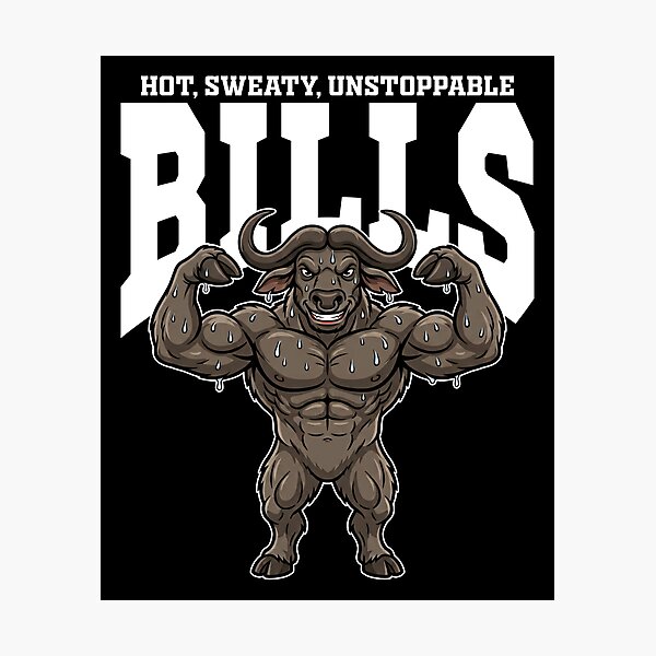 Item preview, HOT, SWEATY, UNSTOPPABLE - NY BUFFALO BILLS designed and sold by KEF Custom.
