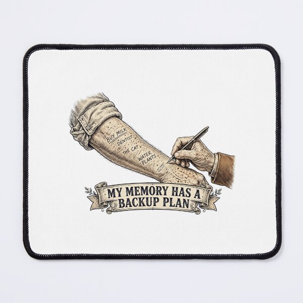 Item preview, My Memory Has A Backup Plan Funny Boomer Shirt designed and sold by Hearth & Hue.