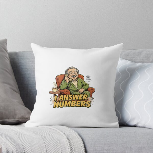 Item preview, I Answer Unknown Numbers Funny Boomer Shirt designed and sold by Hearth & Hue.