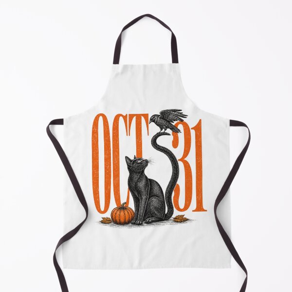 Item preview, Halloween Black Cat and Raven designed and sold by Chaya Reid.