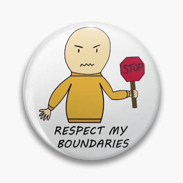 Item preview, respect my boundaries designed and sold by KikyFreaky.