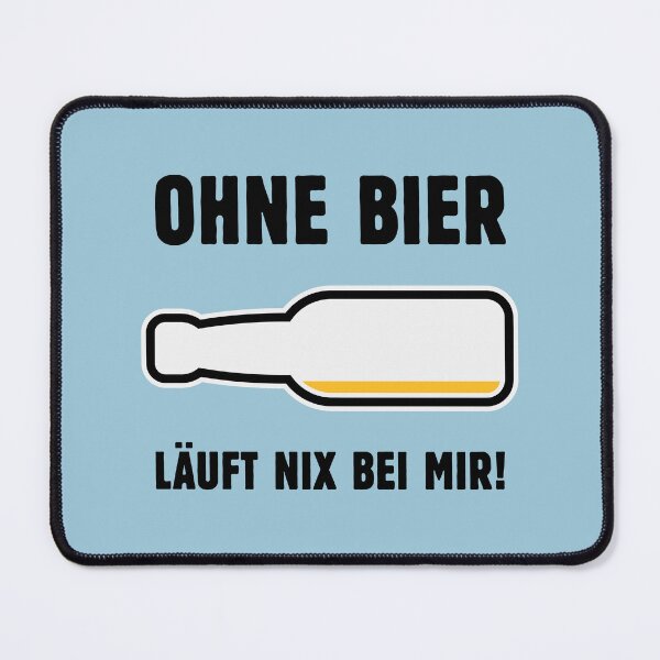 Item preview, Nothing works for me without beer! (Beer drinker / beer drinker / POS 3C) designed and sold by Roderix.