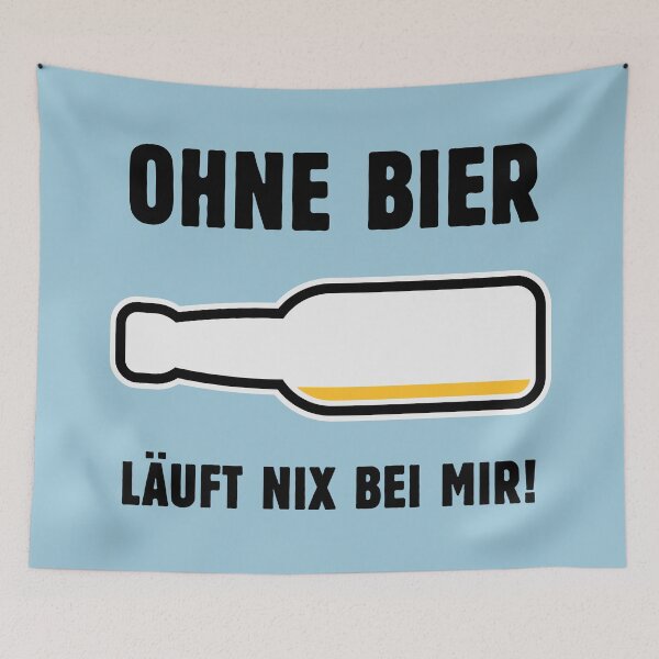 Item preview, Nothing works for me without beer! (Beer drinker / beer drinker / POS 3C) designed and sold by Roderix.