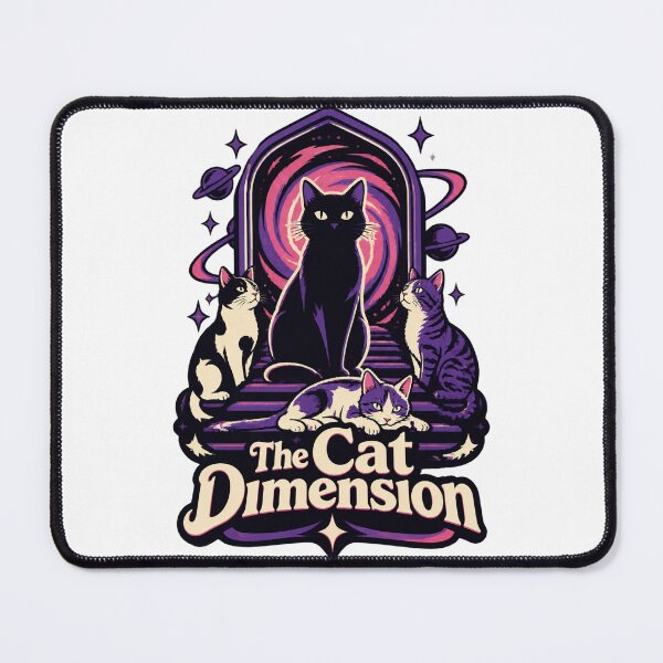 Item preview, The Cat Dimension Surreal Artwork Featuring Whimsical Feline Imagery ⭐⭐⭐⭐⭐ designed and sold by FilthyOldHag.